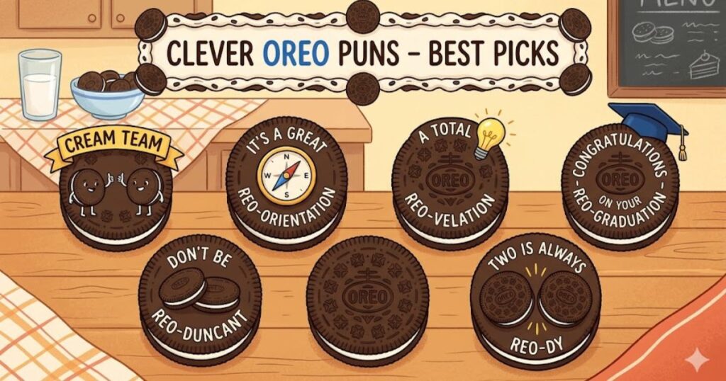 Clever Oreo Puns – Best Picks