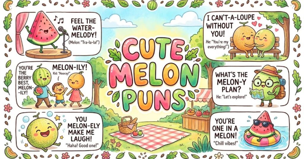 Cute Melon Puns