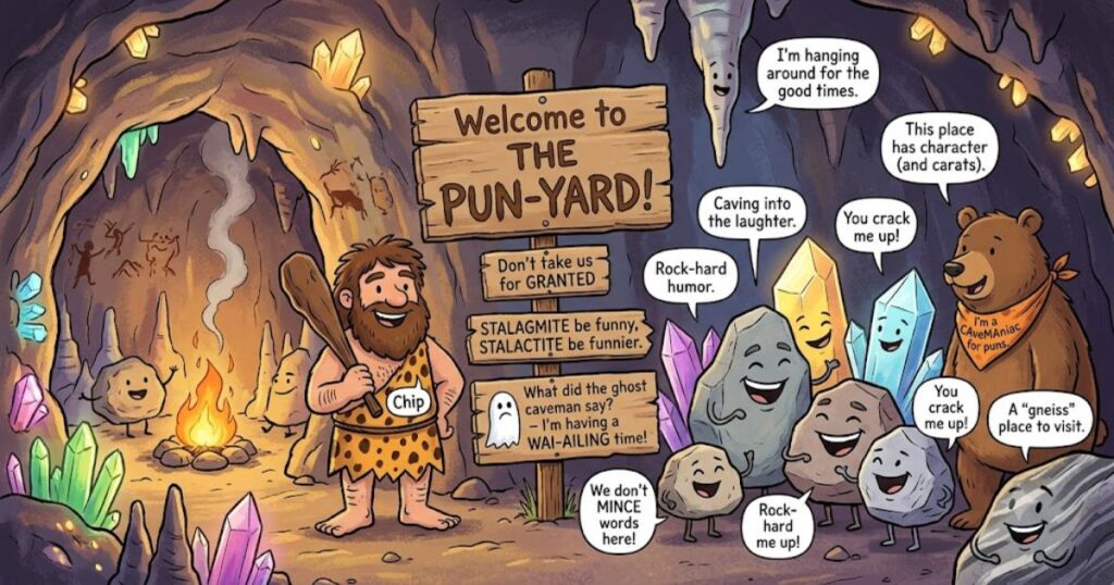 Funny and Best Cave Puns