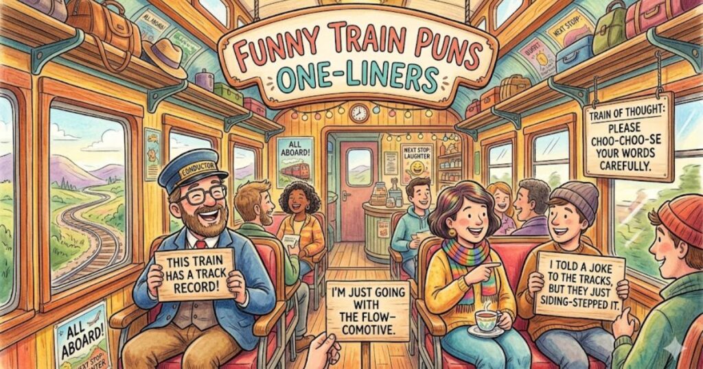Funny Train Puns One Liners