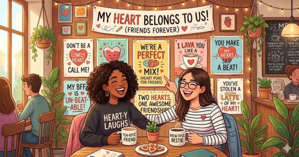 Heart Puns for Friends