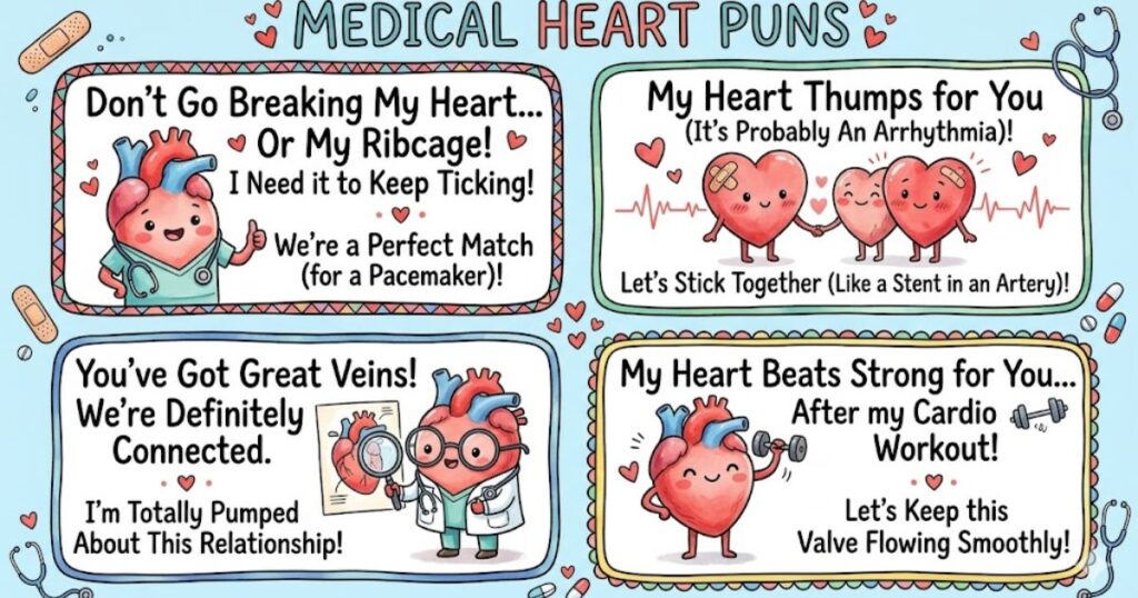 Medical Heart Puns