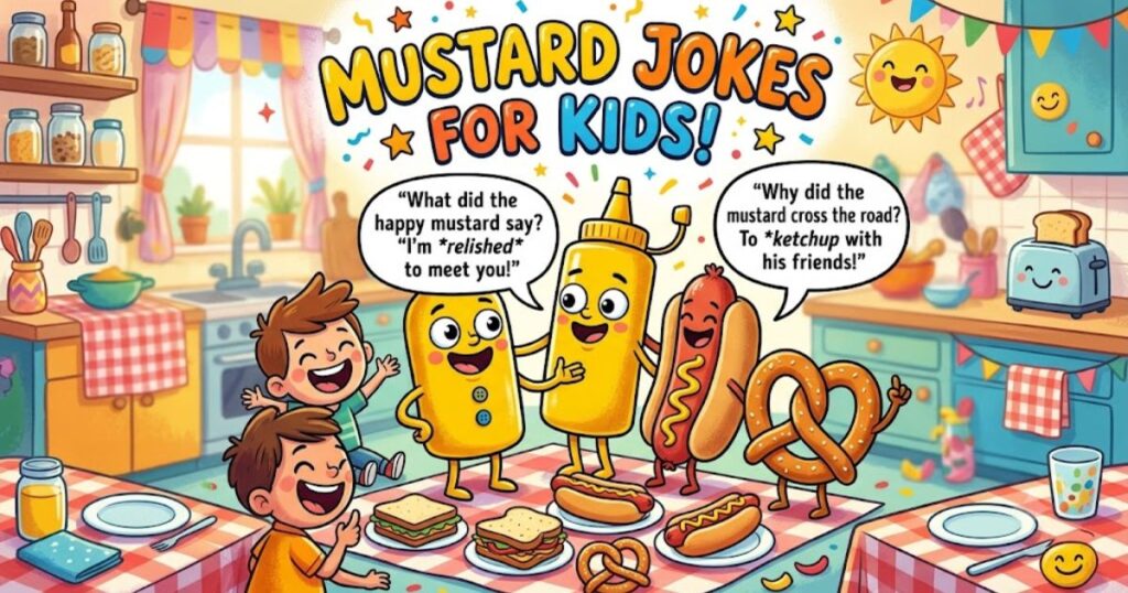 Mustard Jokes for Kids