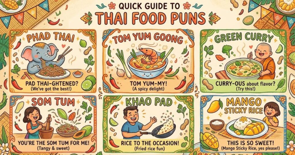 Quick Guide to Thai Food Puns