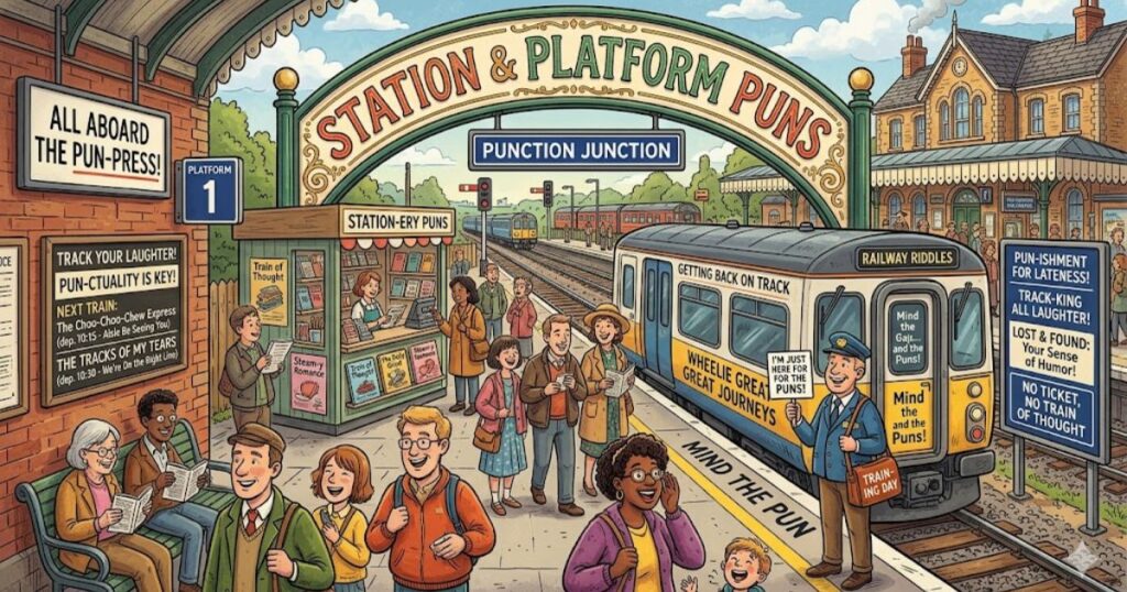 Station & Platform Puns