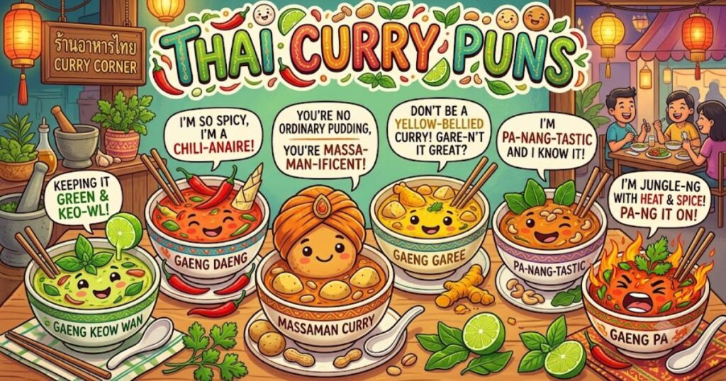 Thai Curry Puns
