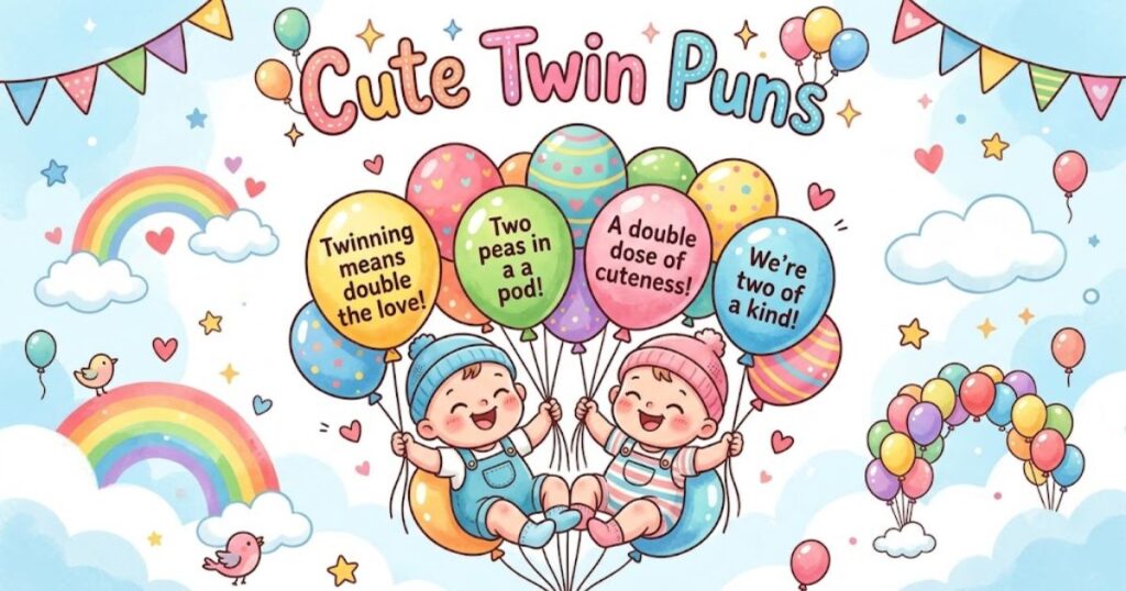 🎈 Cute Twin Puns