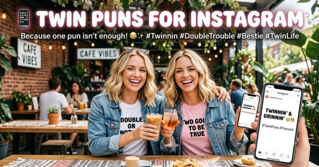 📱 Twin Puns for Instagram