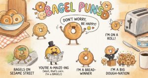 bagel puns