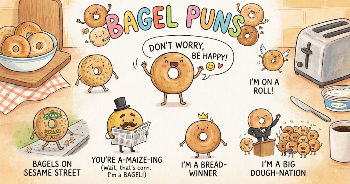 bagel puns