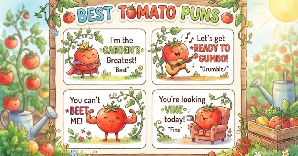 Best Tomato Puns