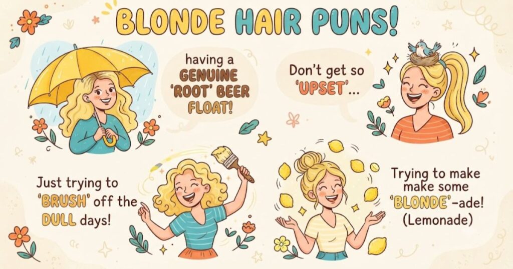 Blonde Hair Puns