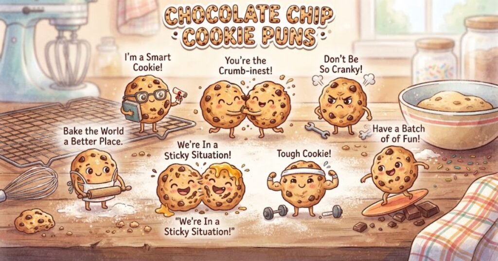 Chocolate Chip Cookie Puns
