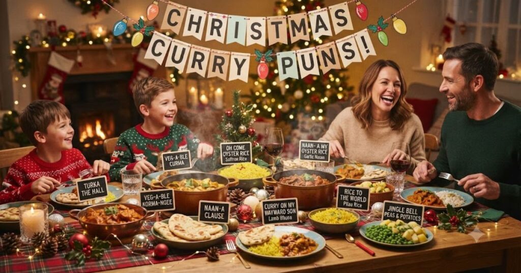 Christmas Curry Puns