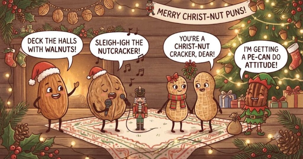 Christmas Nut Puns