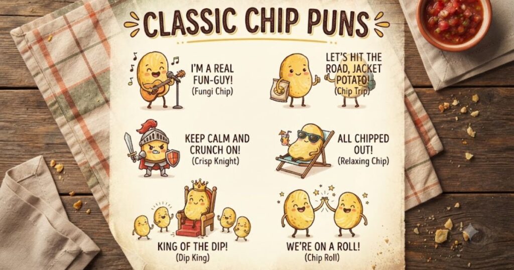 Classic Chip Puns
