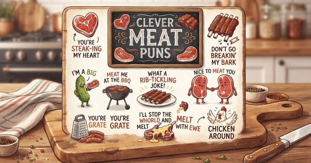 Clever Meat Puns