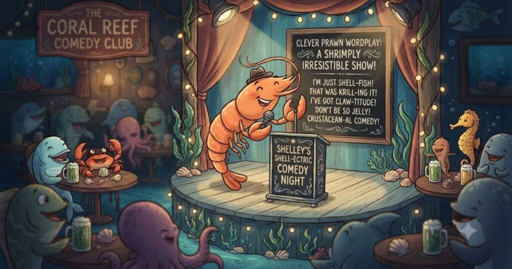 Clever Prawn Wordplay