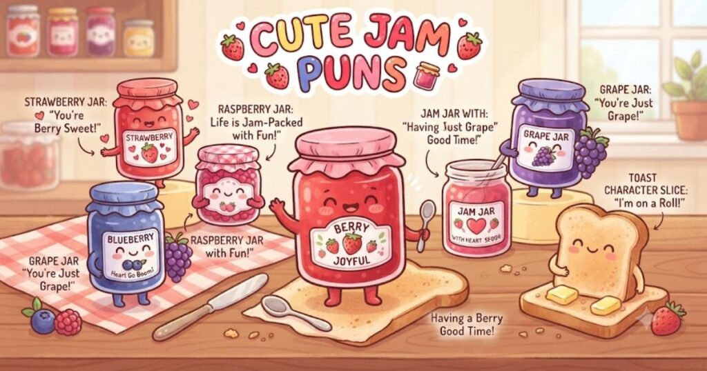 Cute Jam Puns