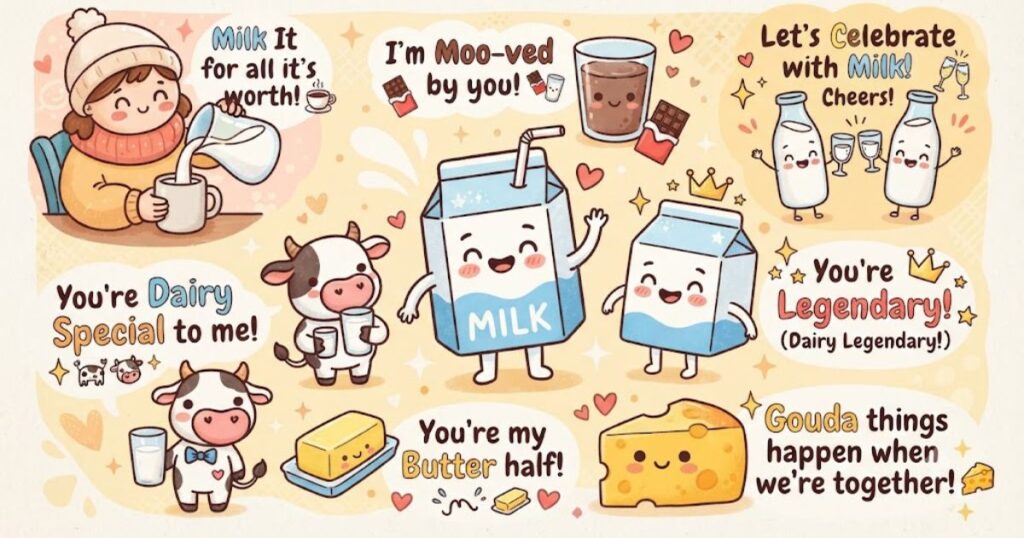 Cute Milk Puns