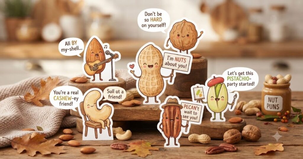 Cute Nut Puns