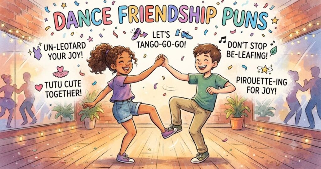 Dance Friendship Puns