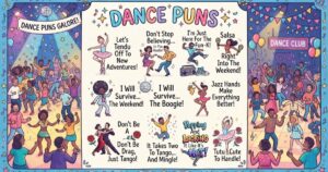 dance puns