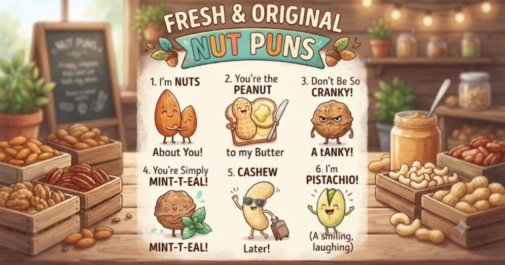 Fresh & Original Nut Puns