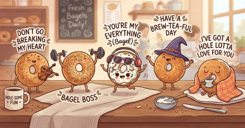 Funny Bagel Puns