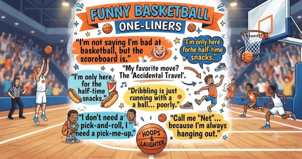 Funny Basketball One Liners