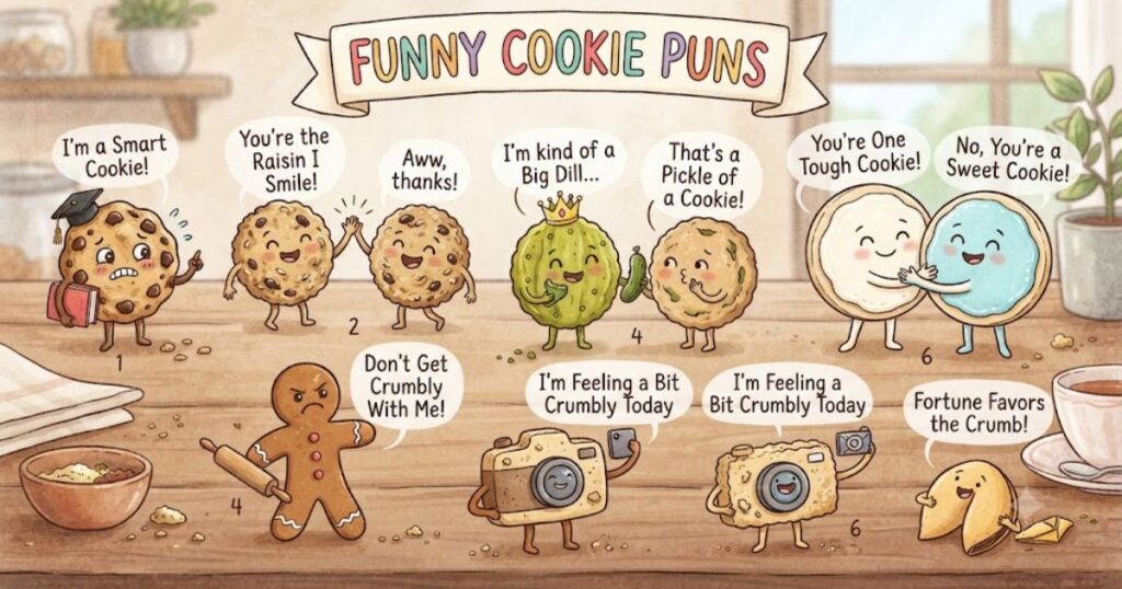 Funny Cookie Puns