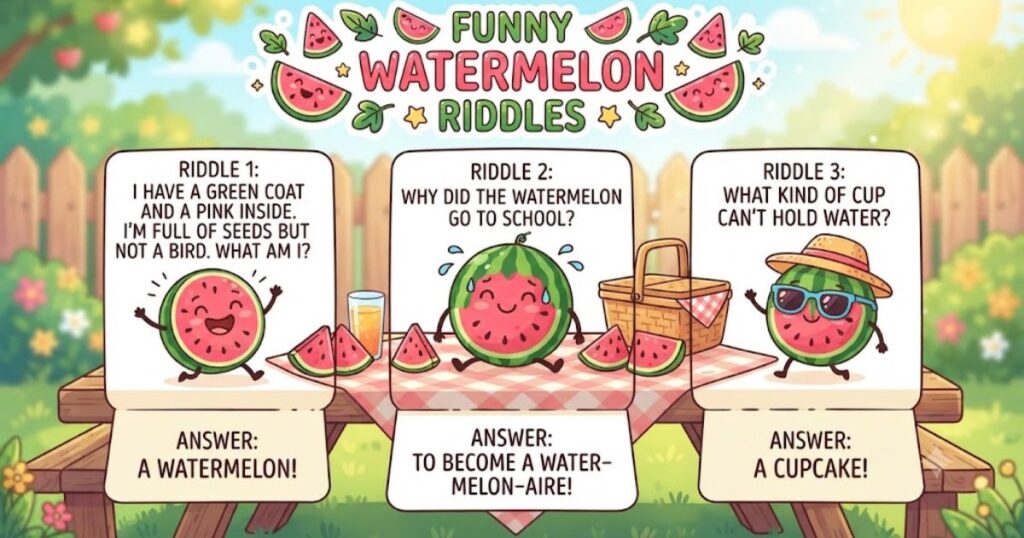 Funny Watermelon Riddles