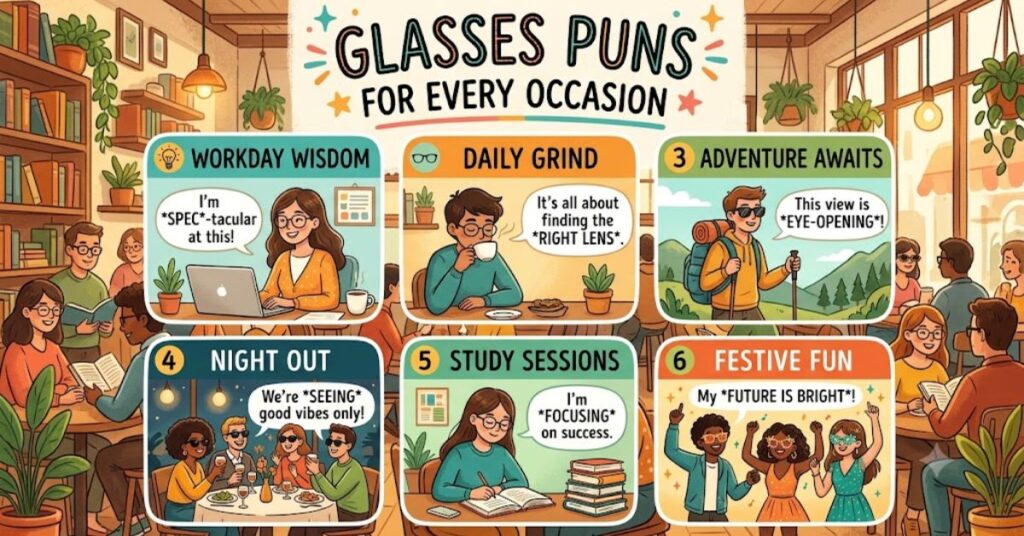 Glasses Puns for Every Occasion