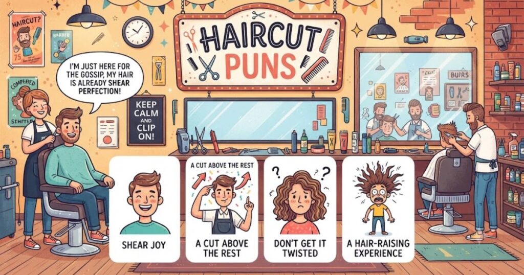 Haircut Puns
