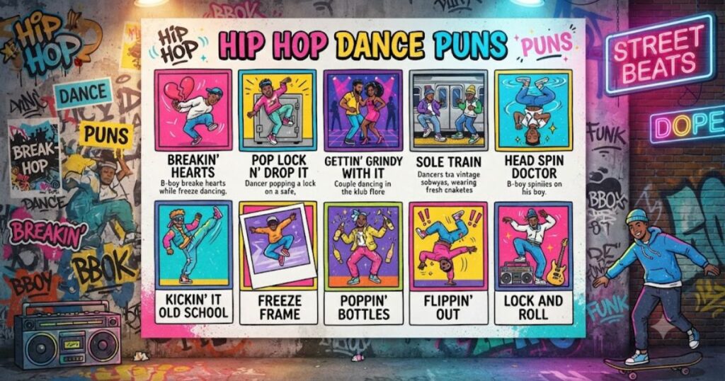 Hip Hop Dance Puns