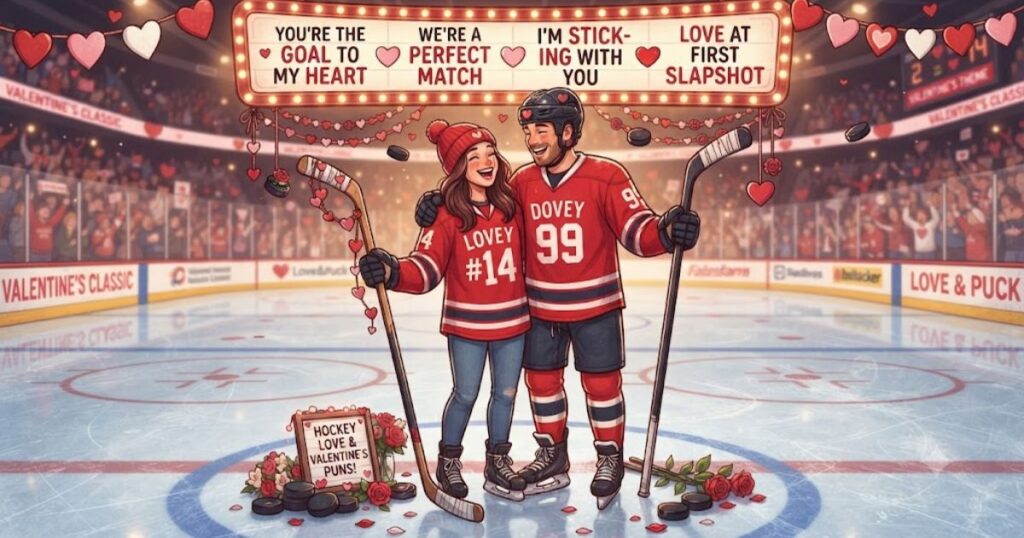 Hockey Love & Valentine's Puns