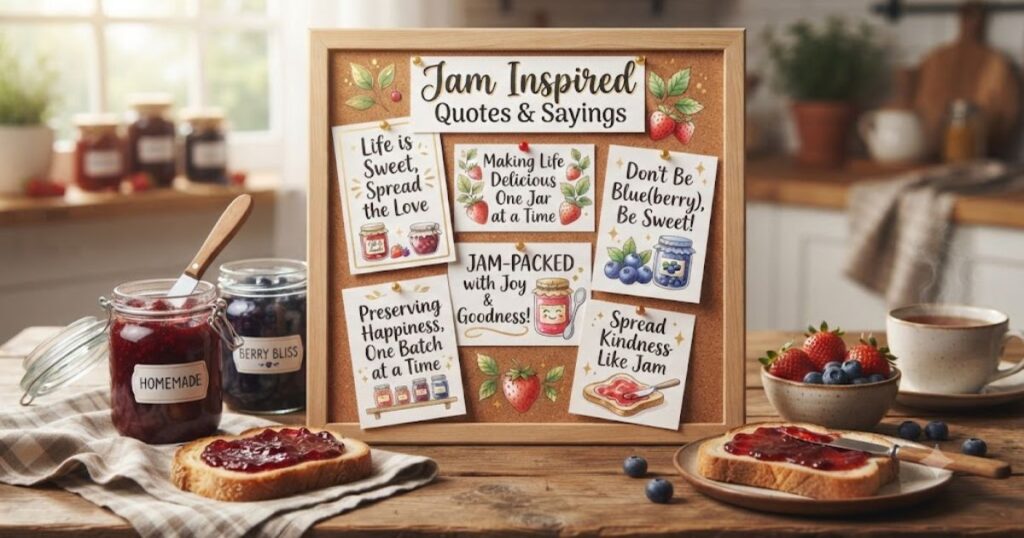 Jam Inspired Quotes & Sayings