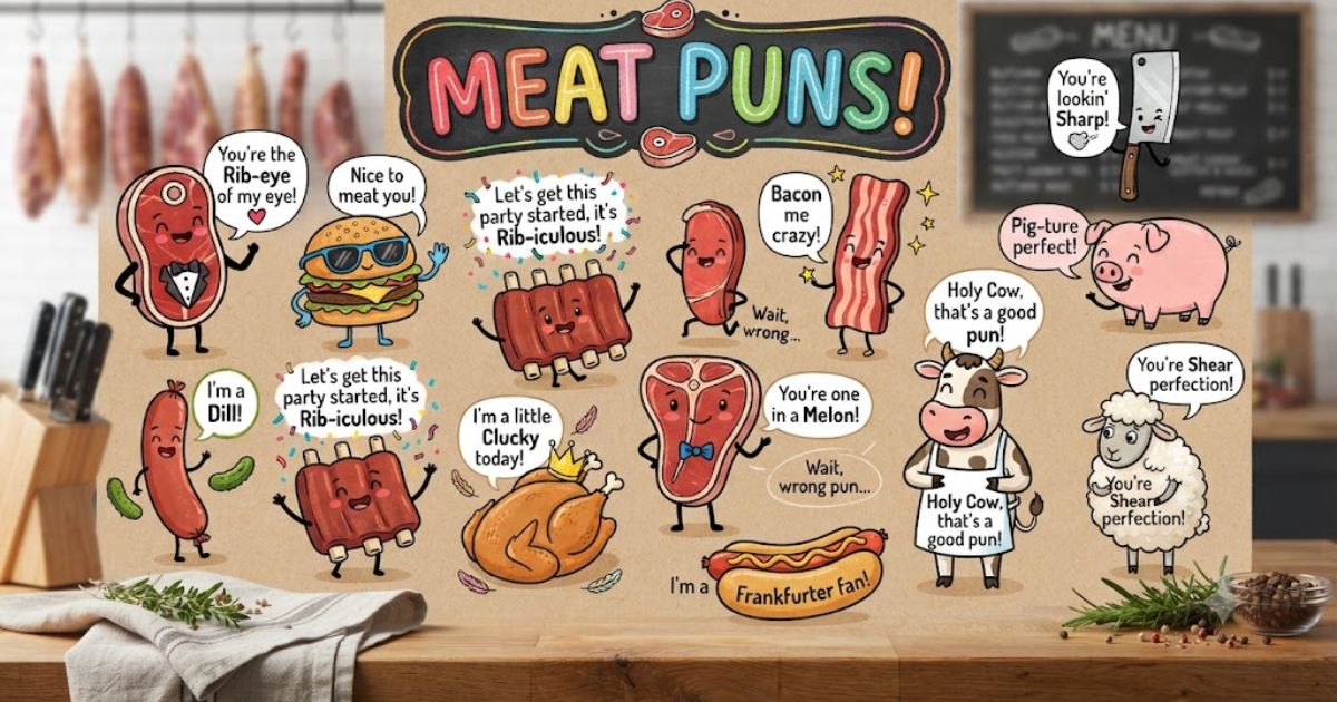 meat puns