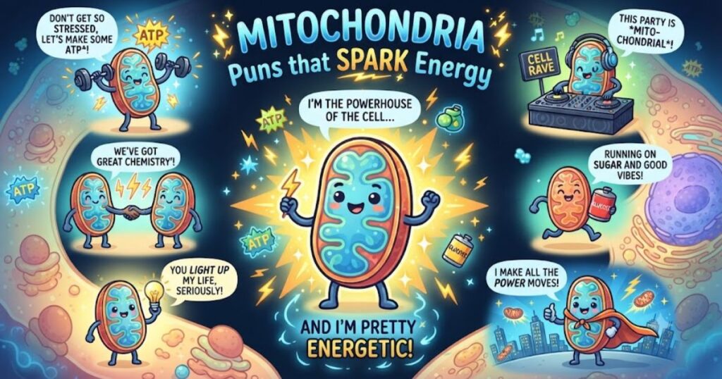 Mitochondria Puns That Spark Energy