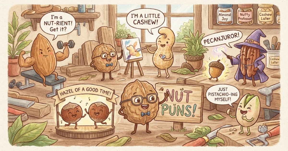 nut puns