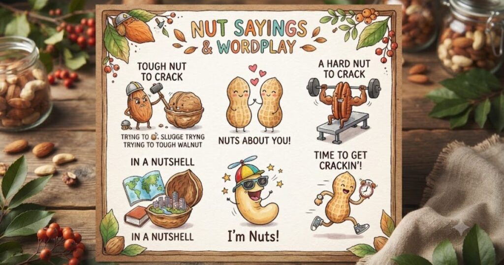 Nut Sayings and Wordplay