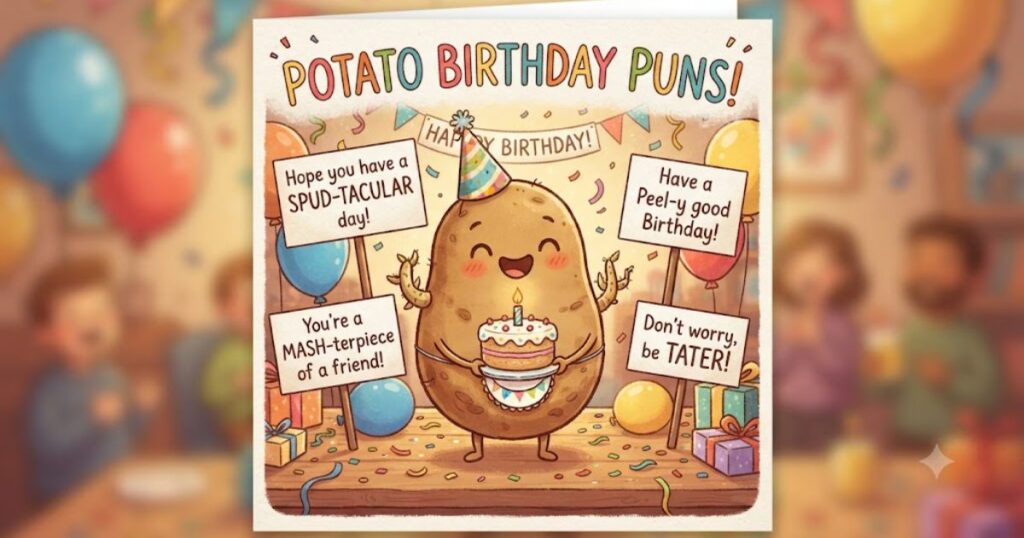 Potato Birthday Puns
