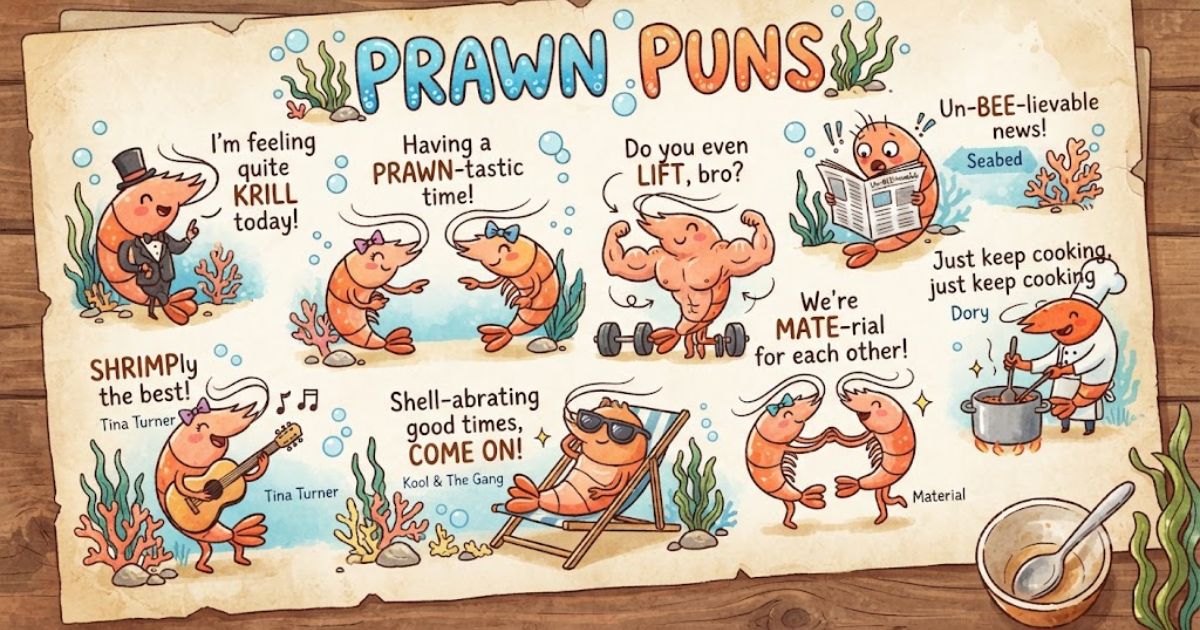 prawn puns