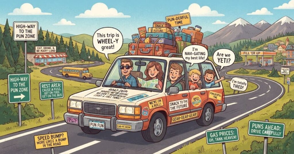 Road Trip & Car Travel Puns