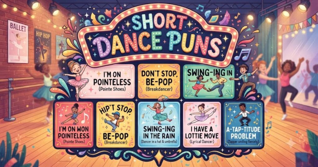 Short Dance Puns