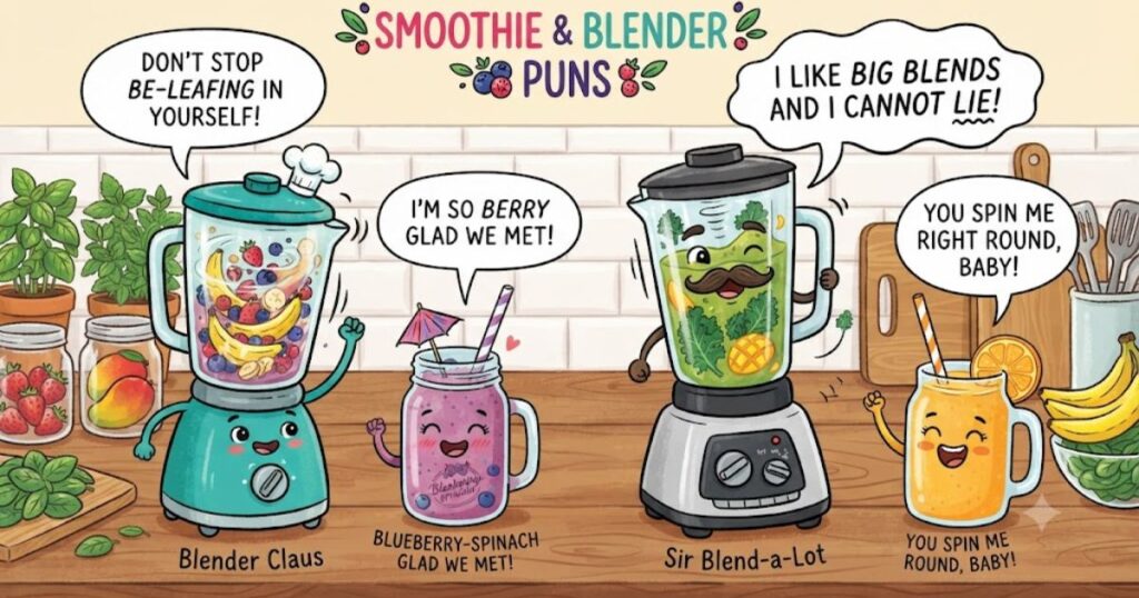 Smoothie and Blender Puns
