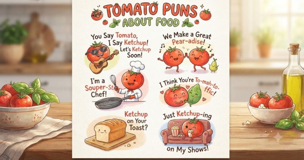 Tomato Puns About Food