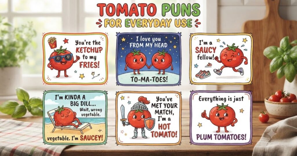 Tomato Puns for Everyday Use