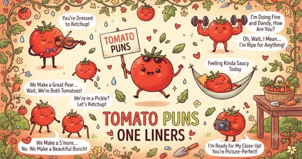 Tomato Puns One Liners