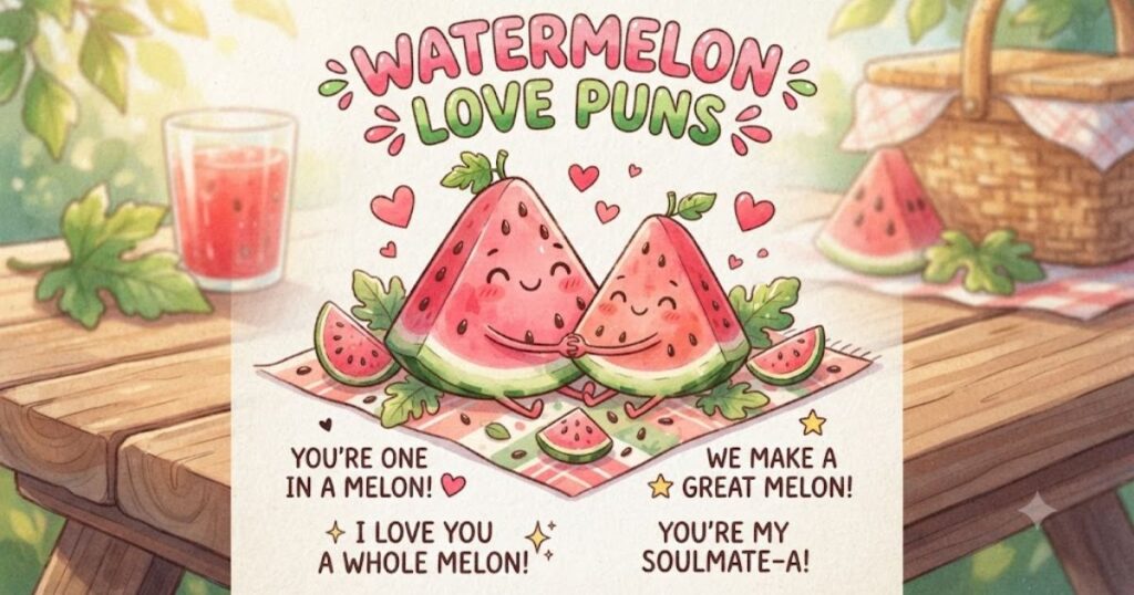 Watermelon Love Puns